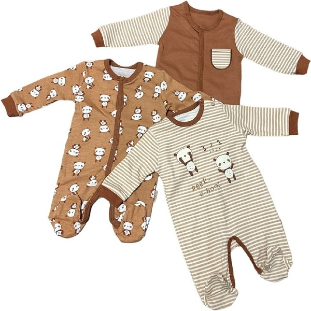 Armino Berlin 3lü Tek Boy Erkek Bebek Tulum Set Bebek Tulumu Fiyatı
