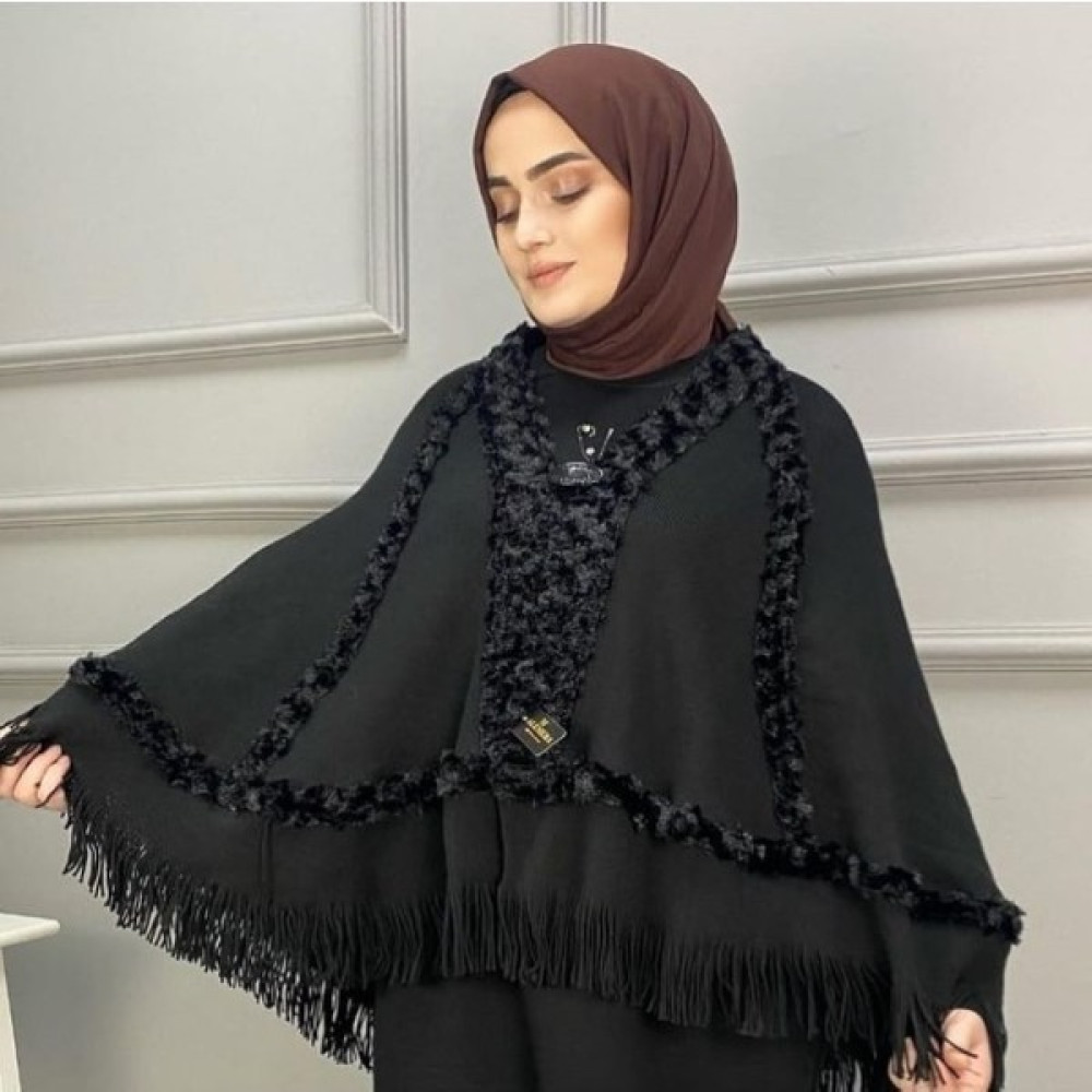 armıza Kadın Kışlık Panço Panço Fiyatı