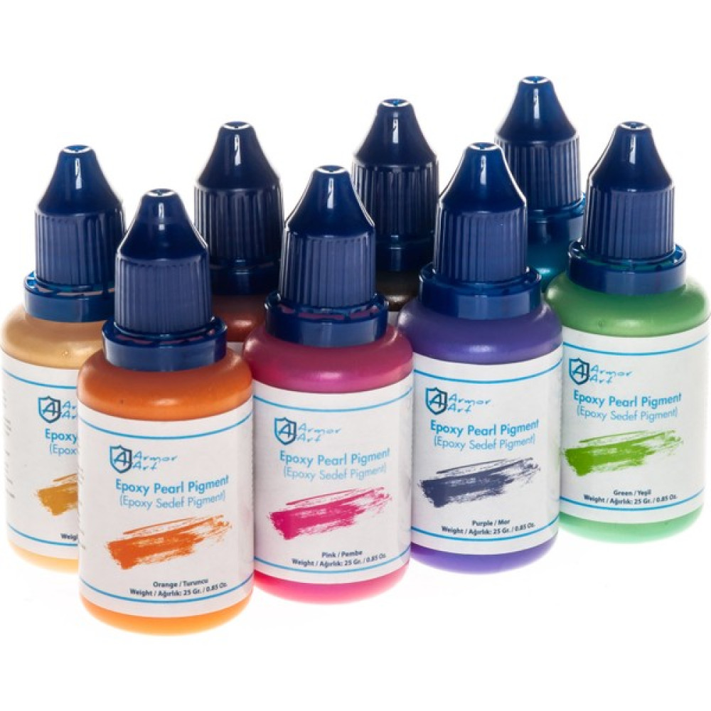 Armor Art Epoksi Pigment - 8' Li Sedef Set Akrilik Boya Fiyatı