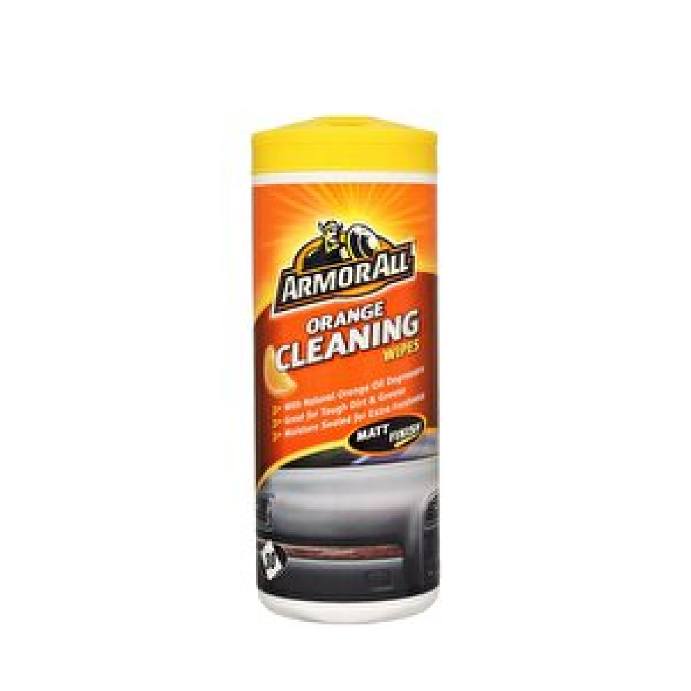 Armorall Orange Cleaning Wipes. Genel Temizlik Mendili Natural Kokulu Mat. 30ad. Oto Bakım Bezleri Fiyatı