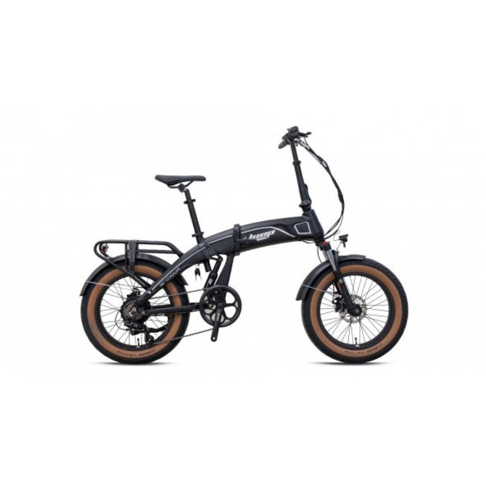 Armour -20"Katlanir (Fat Bike) -7 Vites-Elektrikli- Mat Siyah-Gri Elektrikli Bisikletler Fiyatı