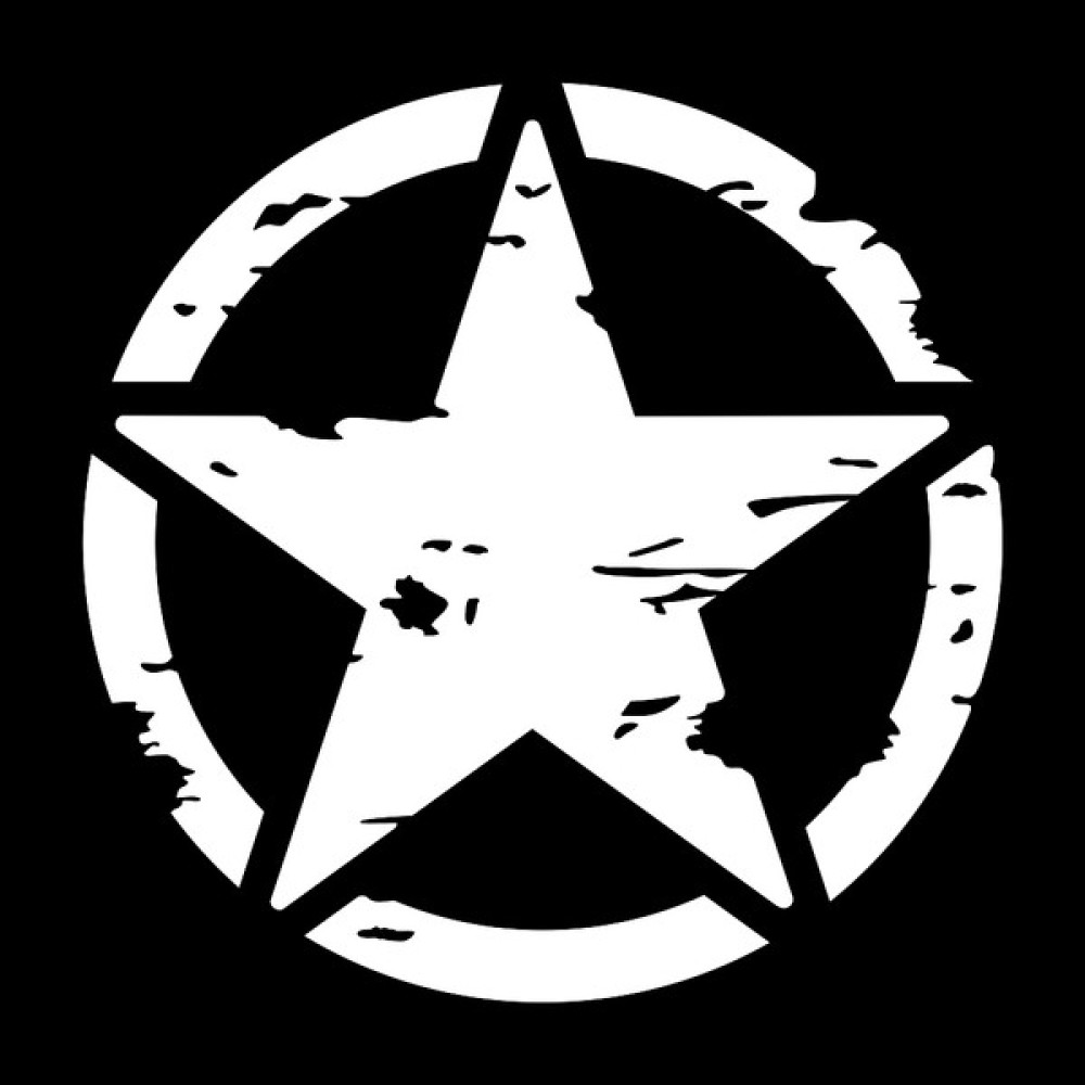 Army Star Askeri Yıldız Oto Sticker Beyaz 30X30CM Oto Boyaları Fiyatı