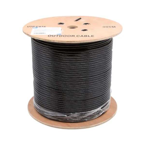 Arna 305M 23AWG Siyah Dış Mekan Cat6 Kablo SSD / Solid State Drive Fiyatı