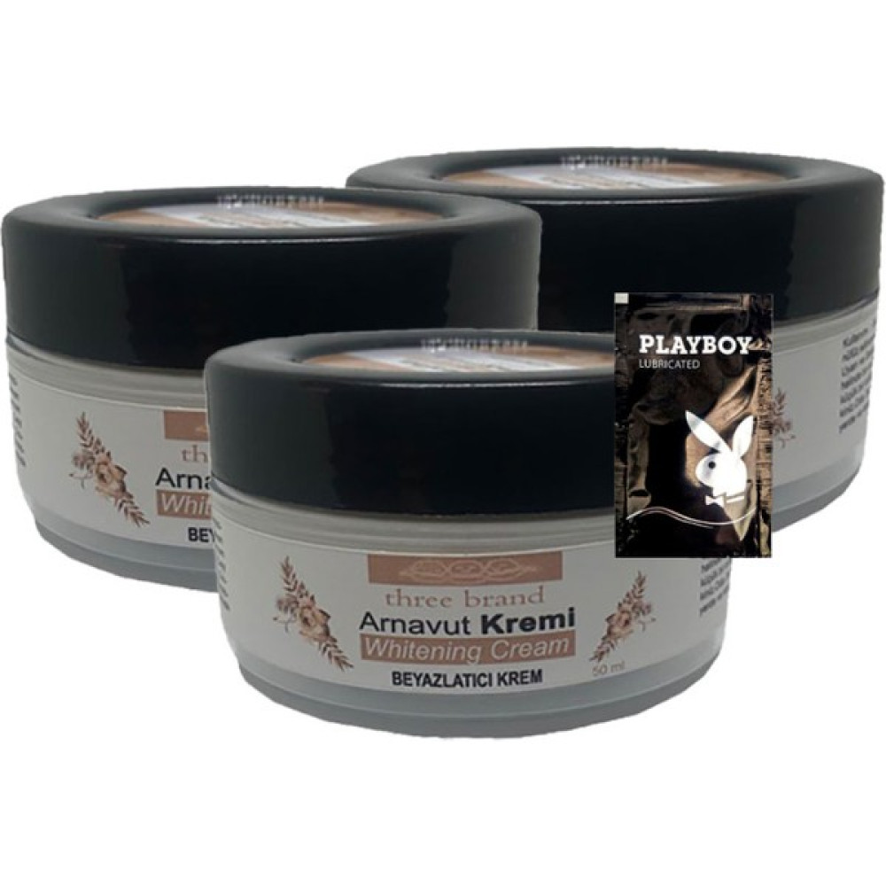 Arnavut Kremi XONEHE0400 Whitens Cream 3lü Adet Aklık Kremi 50 ml + 1 Adet Jel H.ediye Oto Boyaları Fiyatı