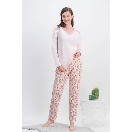 Arnetta Vintage Flowers Açık Pembe Kadın Pijama Takımı Kadın Pijama Fiyatı