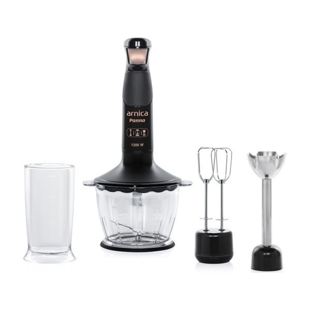 Arnica 21560 Panna Siyah-Rose El Blender Seti Blenderler Fiyatı