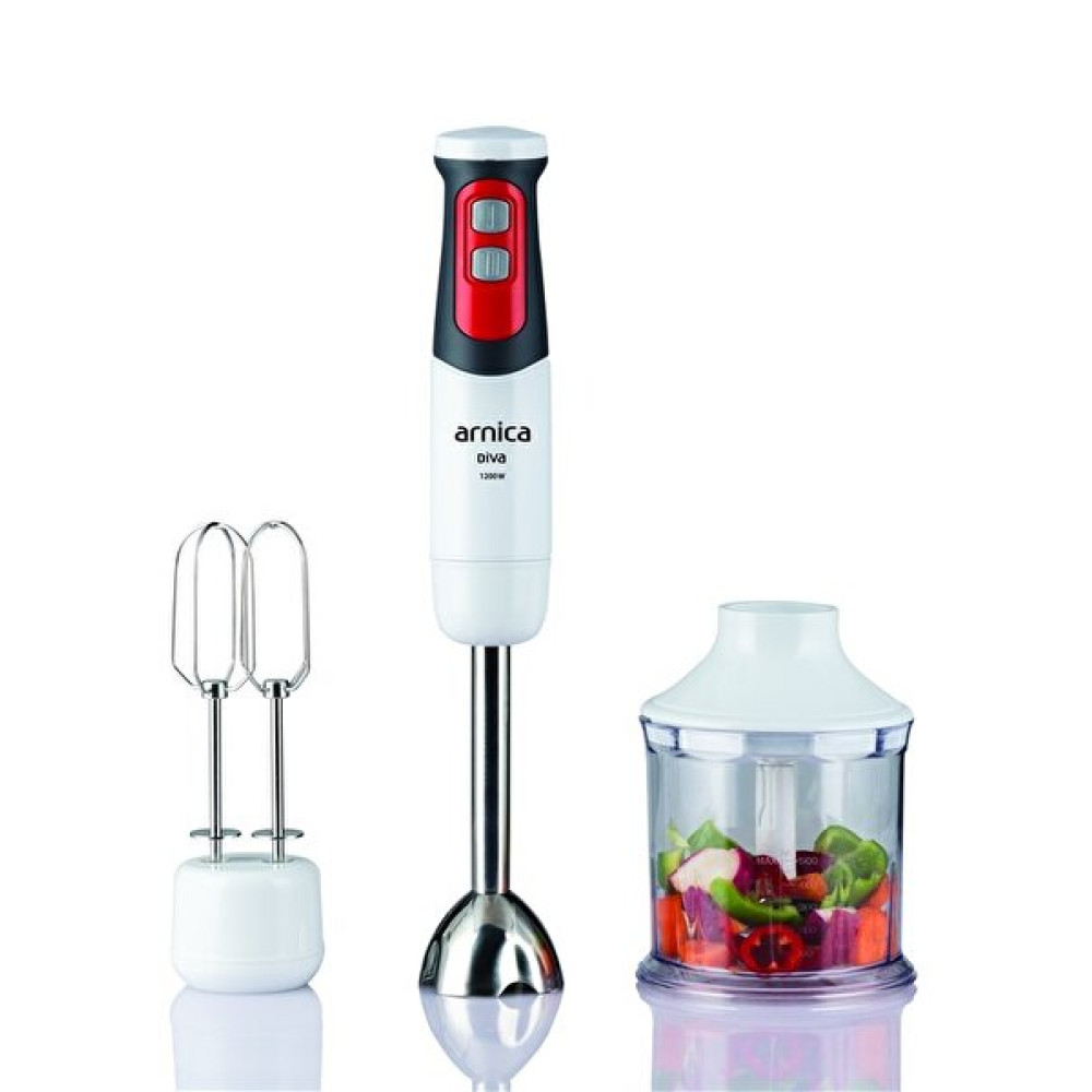 Arnica Diva El Blender Seti Beyaz Gh21590 Blenderler Fiyatı