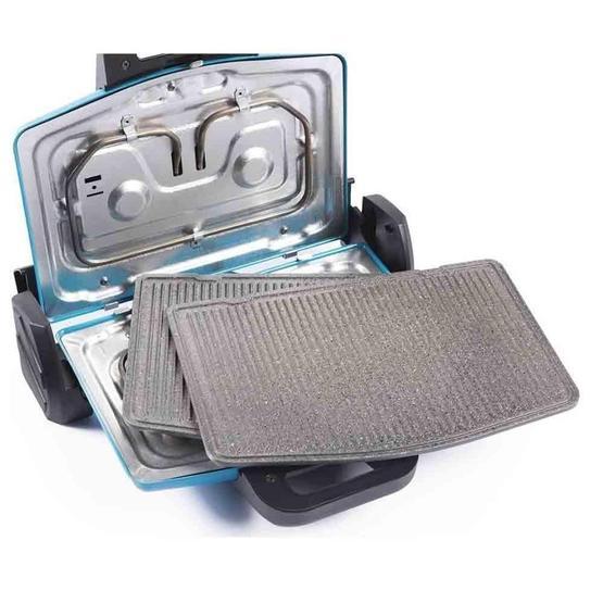 Arnica GH 26121 Ayvalık 1750 W 6 Adet Pişirme Kapasiteli Teflon Çıkarılabilir Plakalı Izgara ve Tost Makinesi Turkuaz