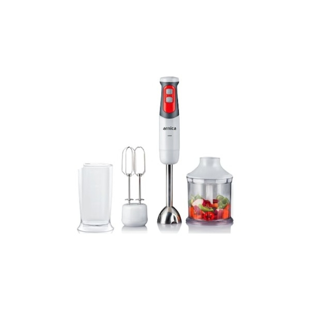 Arnica GH21591 Blender Seti - Beyaz - Kırmızı Blenderler Fiyatı
