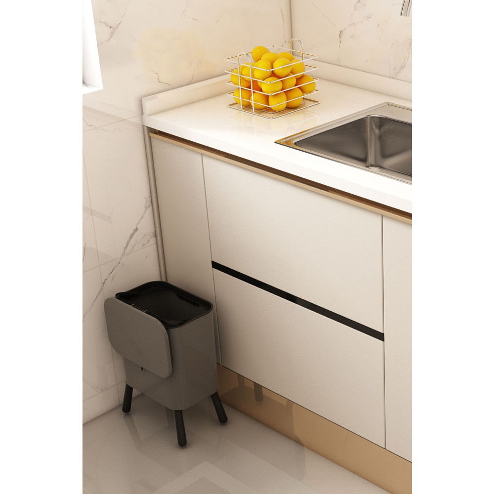 ARNİLLO 15 Lt Ayaklı Fonksiyonel Kapaklı Banyo Ve Mutfak Çöp Kovası Mobilya & Dekorasyon Fiyatı