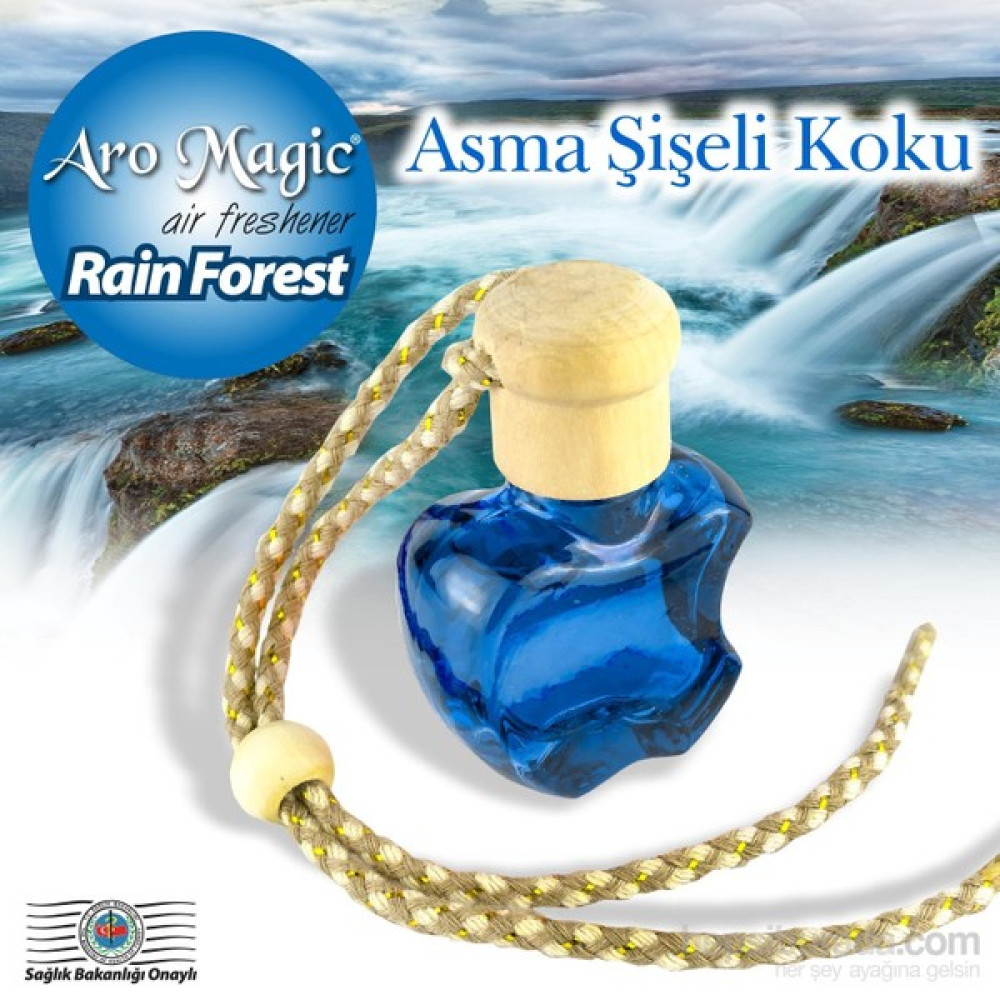 Aro Magic İpli Şişe Koku Rain Forest Oto Kokuları Fiyatı