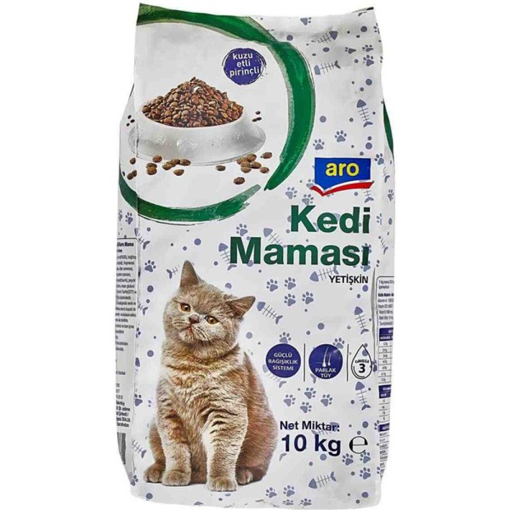 Aro Yetişkin Kuru Kedi Maması 10 kg Evcil Hayvan Ürünleri Fiyatı