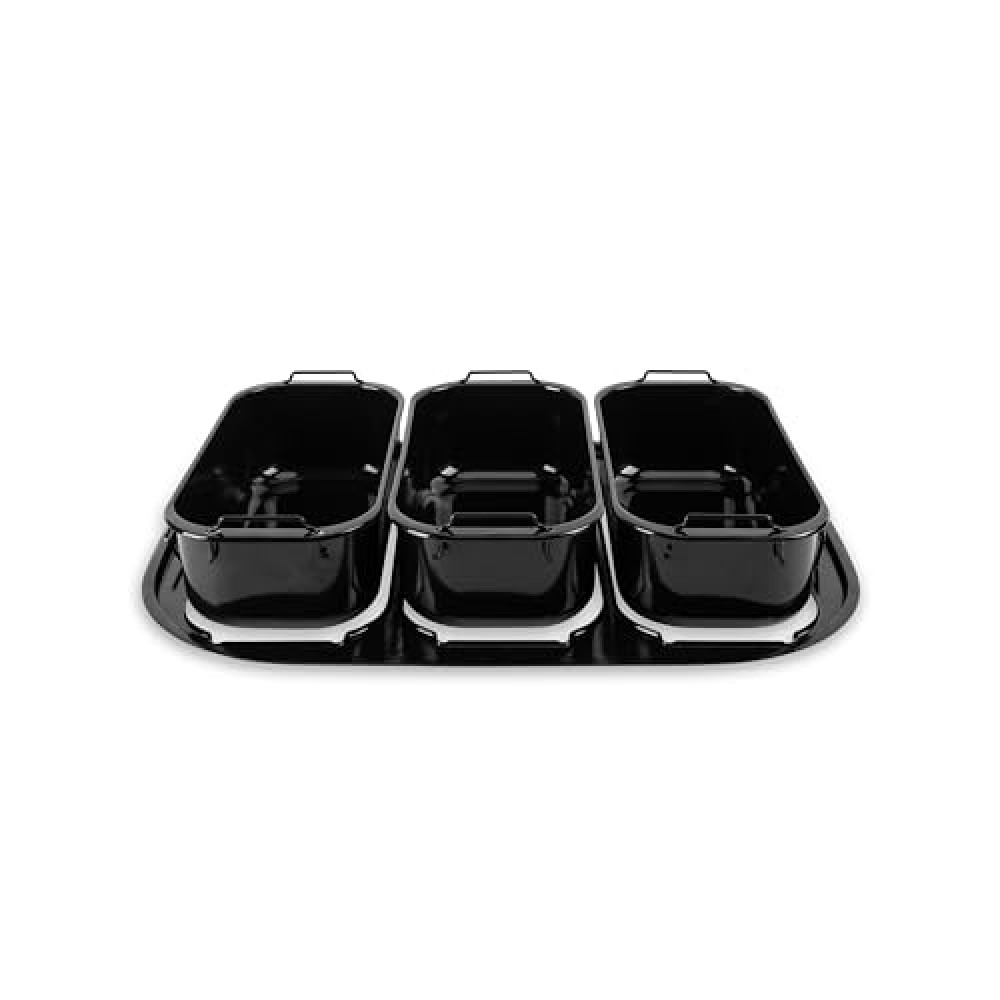AROMA® Triple Buffet Server Accessory for Aroma 18-Qt., 20-Qt., and 22-Qt. Roaster Ovens