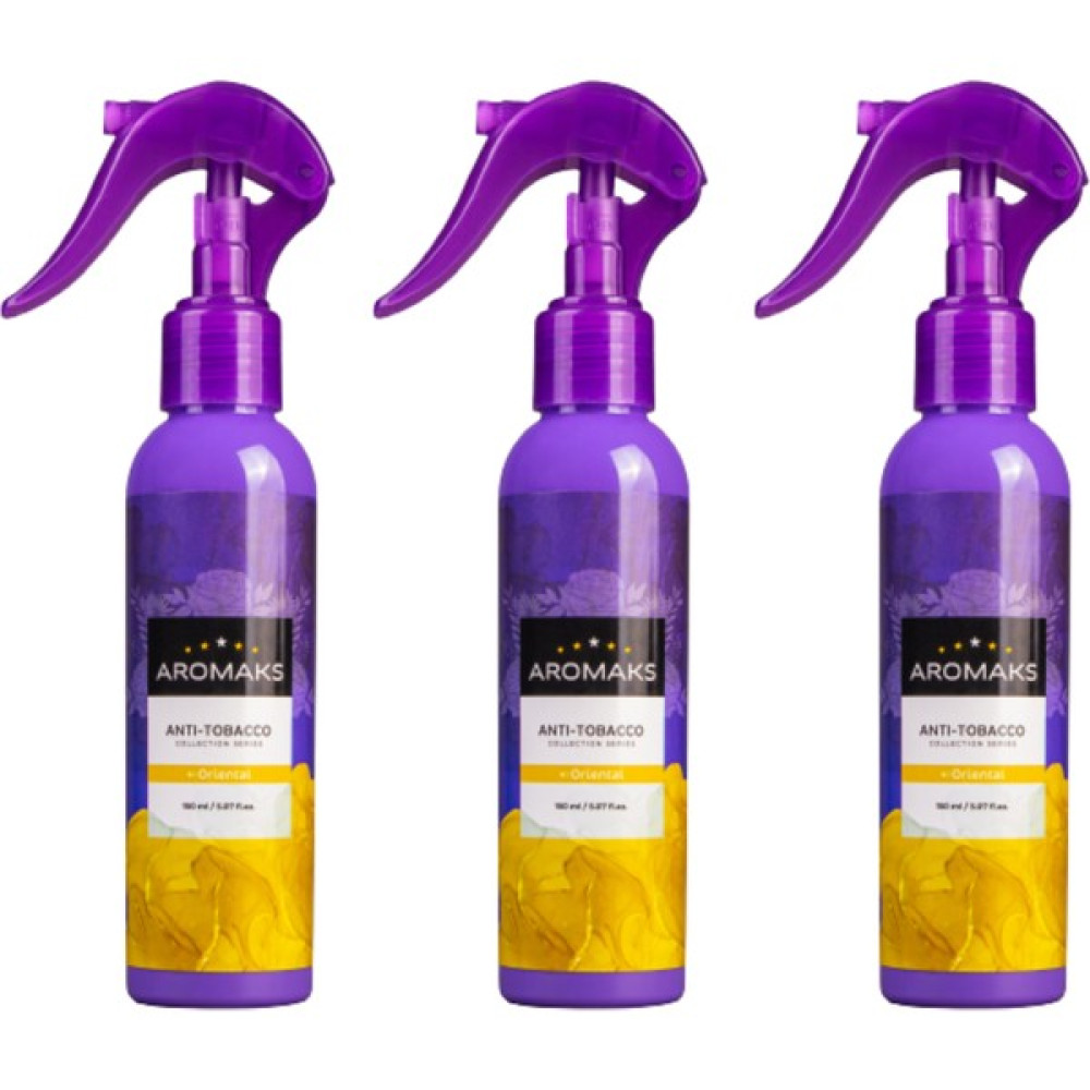 Aromaks 3 Adet Anti-tobacco N1 Oriental 150 Ml Araba Kokusu, Oda Ve Ofis Kokusu (oto Kokusu),Koku Bombası Oto Kokuları Fiyatı