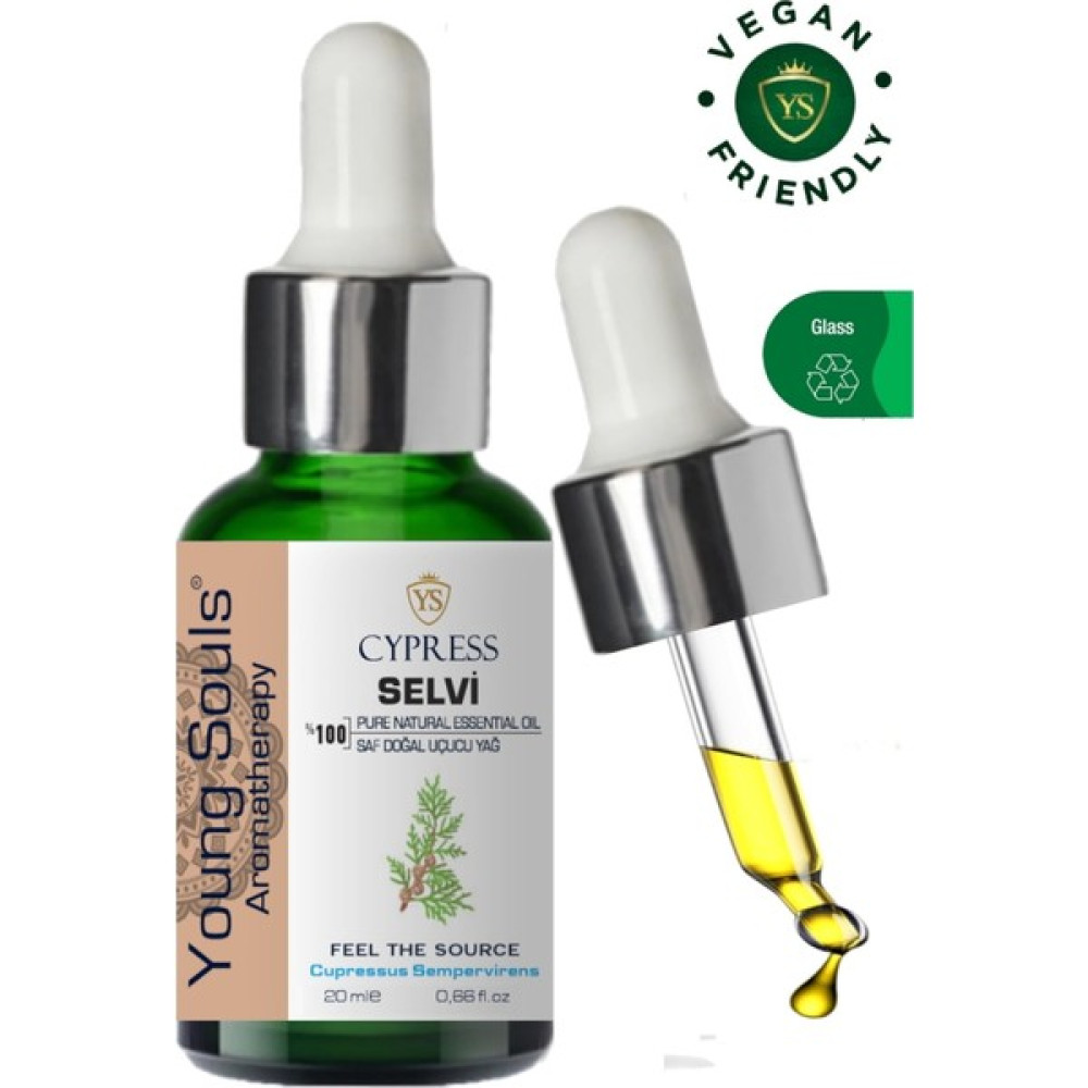 Aromatherapy Cypress Essential Oil Selvi Uçucu Yağ 20 ml Nemlendiriciler Fiyatı