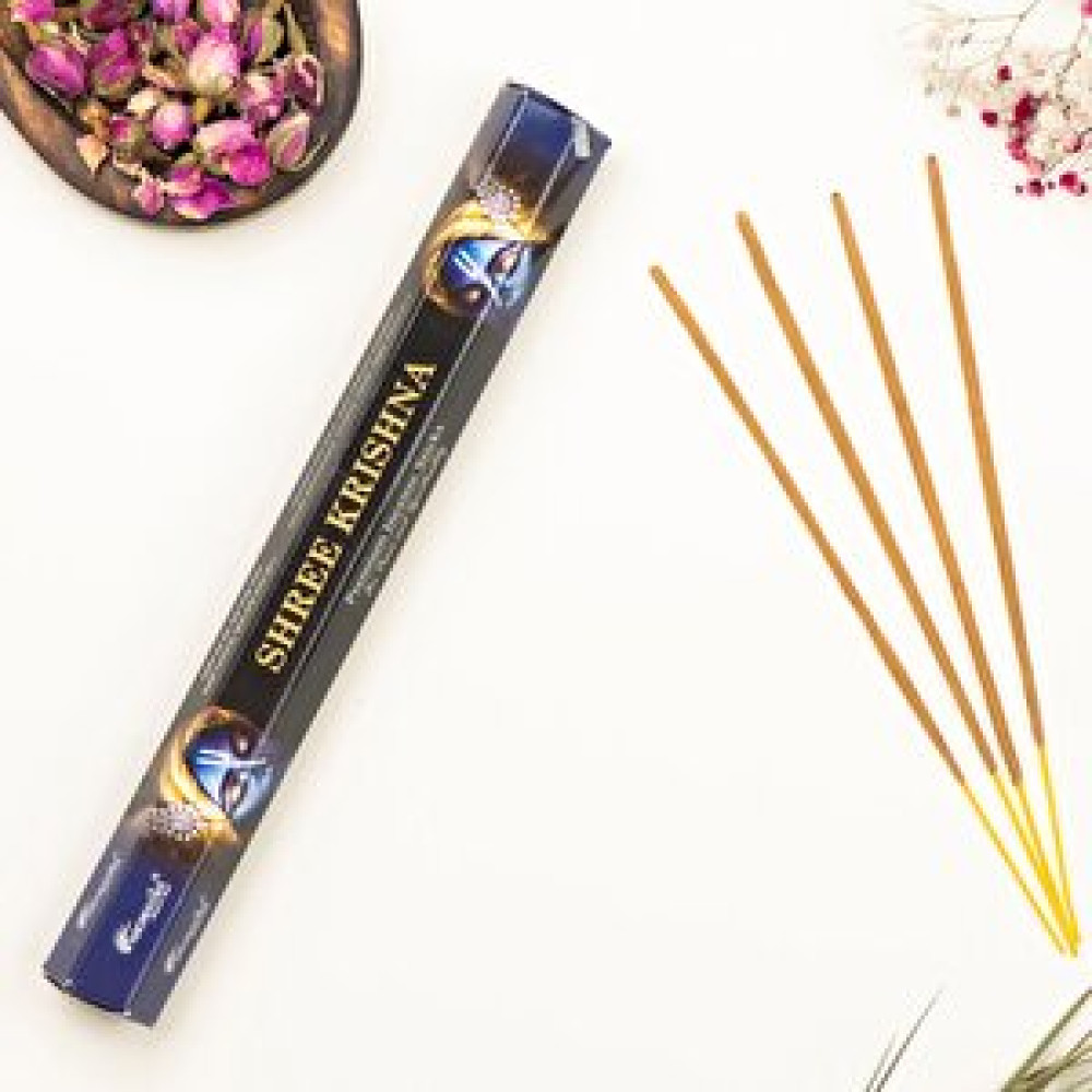 Aromatika Shree Krishna Aromalı Doğal Premium Çubuk Tütsü Oda Kokusu Fiyatı