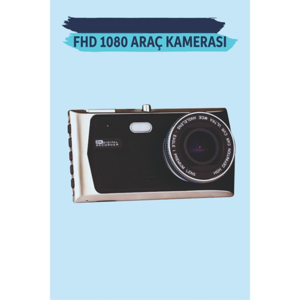 Aron Girişim AG-004 4.5" Dokunmatik IPS Ekran Araç Içi Çift Kamera Gece Görüşlü. Yol Kayıt Kamerası. - Siyah Oto Görüntü Sistemleri Fiyatı
