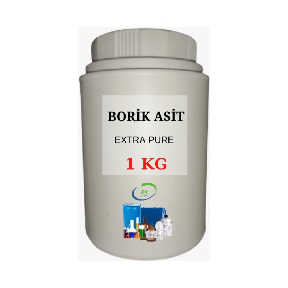 Aropi Borik Asit Extra Pure H3BO3 1 kgr Nalburiye & Hırdavat Fiyatı