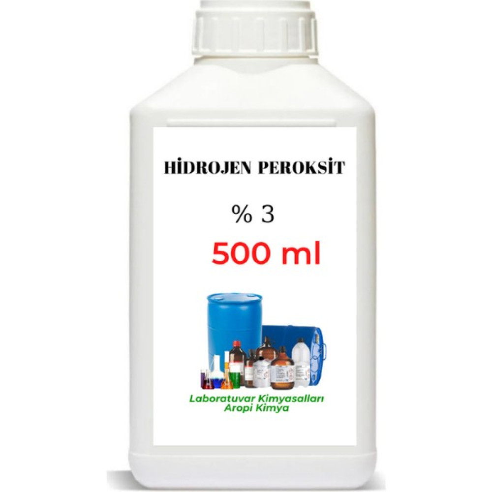 Aropi Hidrojen Peroksit 500 ml (% 3) H2O2 Nalburiye & Hırdavat Fiyatı