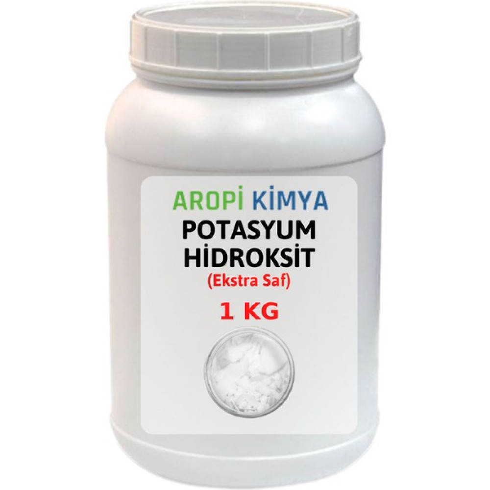 Aropi Potasyum Hidroksit (Potas Kostik) Extra Saf 1 kg Gübre Fiyatı