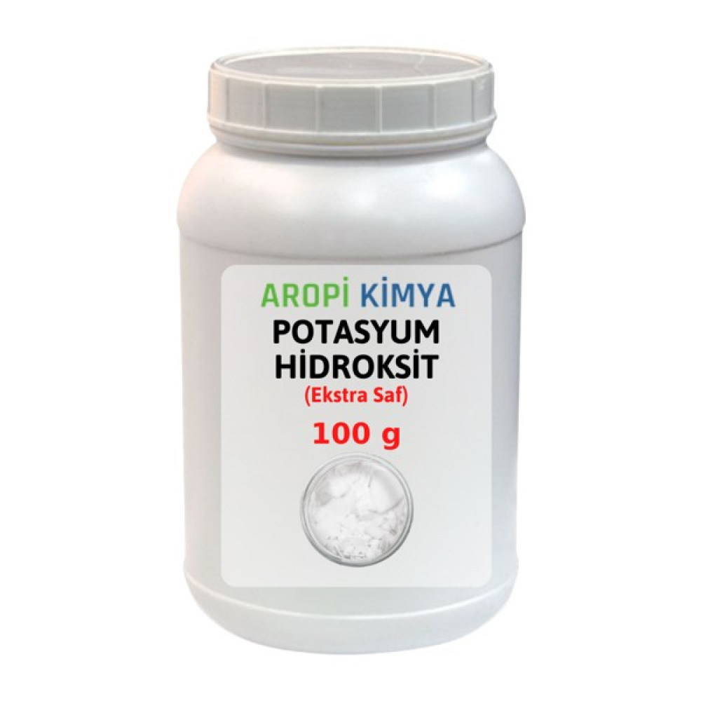 Aropi Potasyum Hidroksit (Potas Kostik) Extra Saf 100 G Gübre Fiyatı
