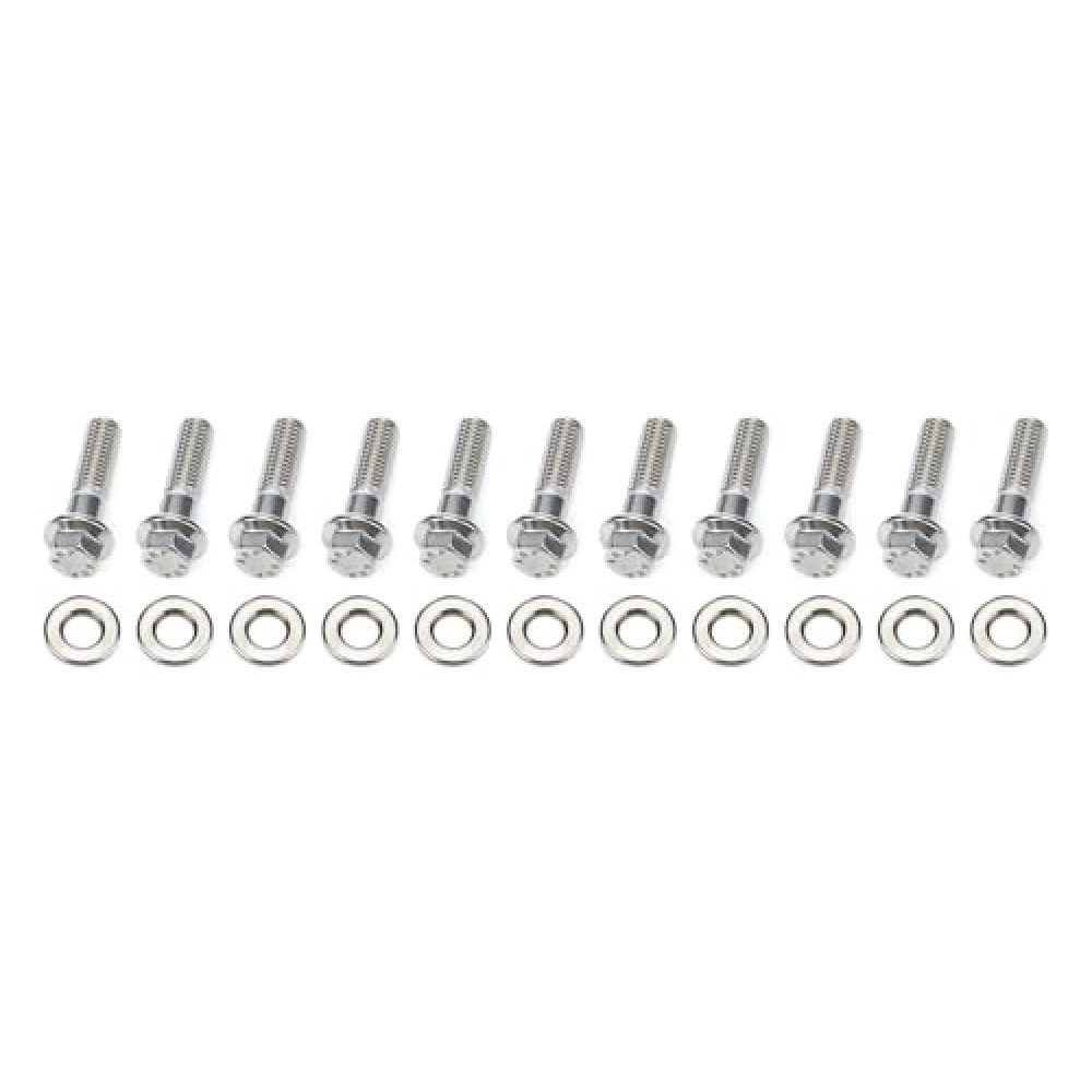 ARP 434-8001 6-Point Stainless Steel Valley Cover Bolt Kit for Chevy LS1/LS2