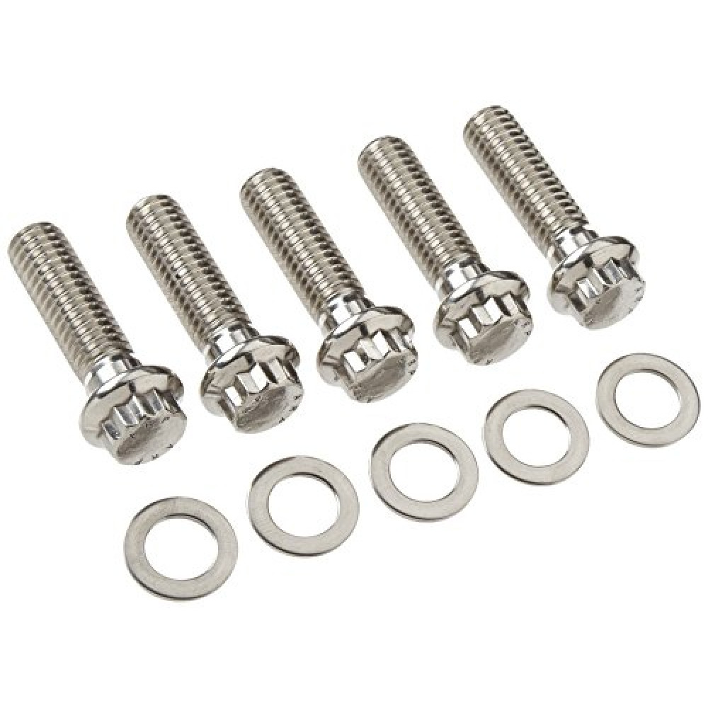 ARP 6141500 Stainless Steel 7/16-14 12-Point Bolts - Pack of 5