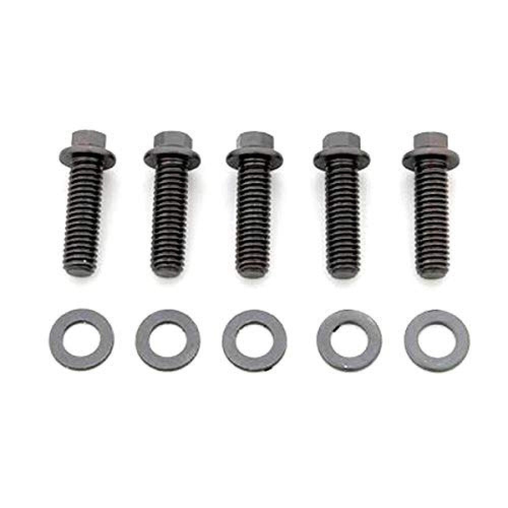ARP 741-1250 Black Oxide 5/16-24" Fine RH Thread 1.250" UHL 12-Point Bolt with 3/8" Socket and Washer, (Set of 5)