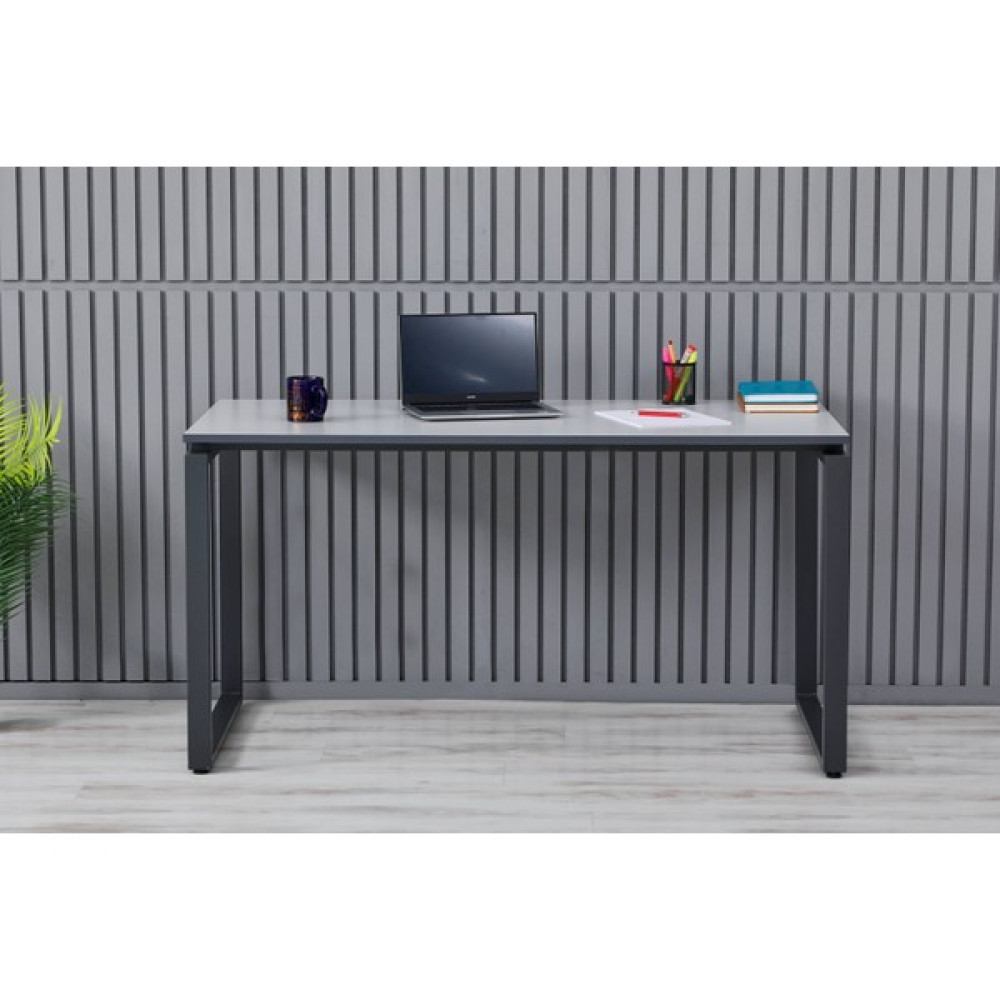 Arpelia Çalışma Masası 140X70X73 cm Dikdörtgen Ayaklı - 140x70 - Antrasit Çalışma Masası Fiyatı