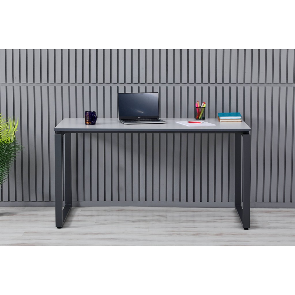 Arpelia Çalışma Masası 140X70X73 cm Dikdörtgen Ayaklı - 140x70 - Antrasit Çalışma Masası Fiyatı