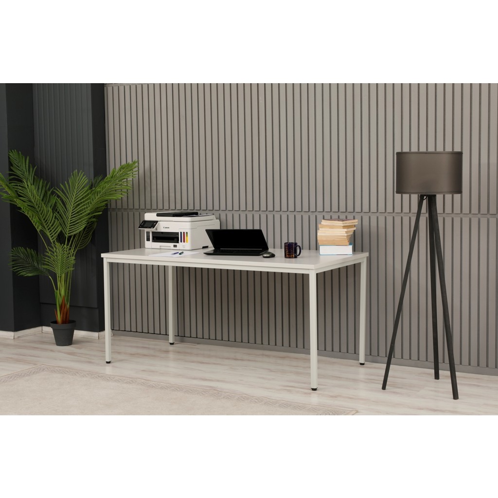 Arpelia Çalışma Masası 160x80x75 CM - 160 x 80 x 75 cm - Gri Çalışma Masası Fiyatı