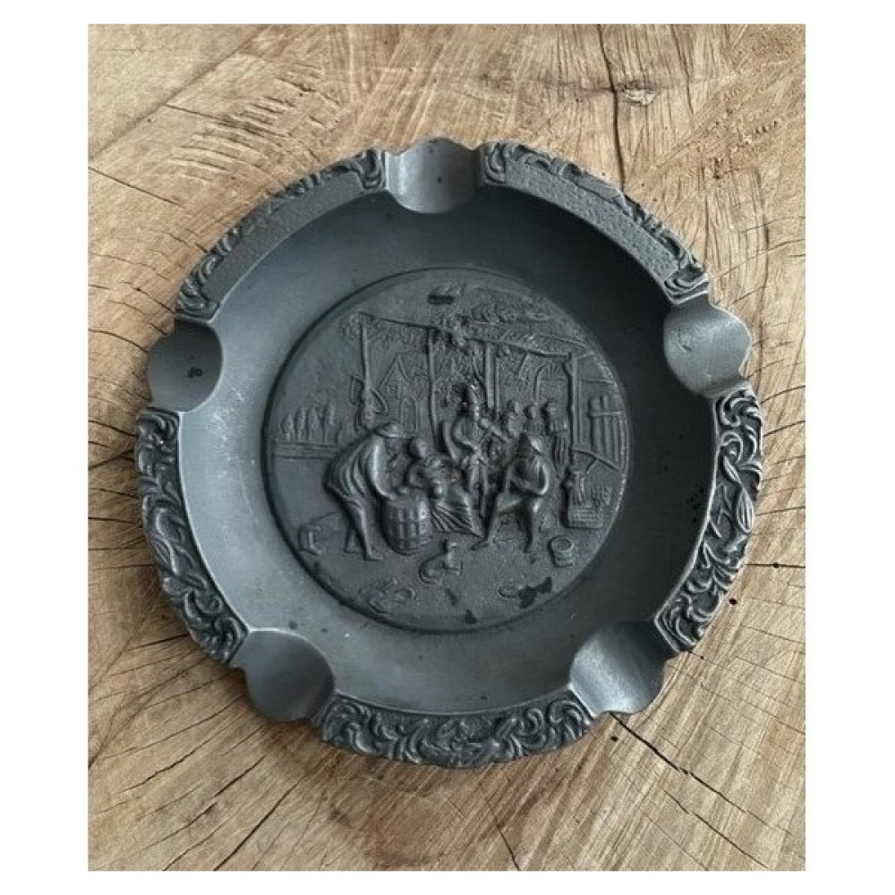 Ars Antik Pirinç Oksit Küllük Puro Küllüğü Siğara Küllük 19*19CM - Siyah Oto Boyaları Fiyatı