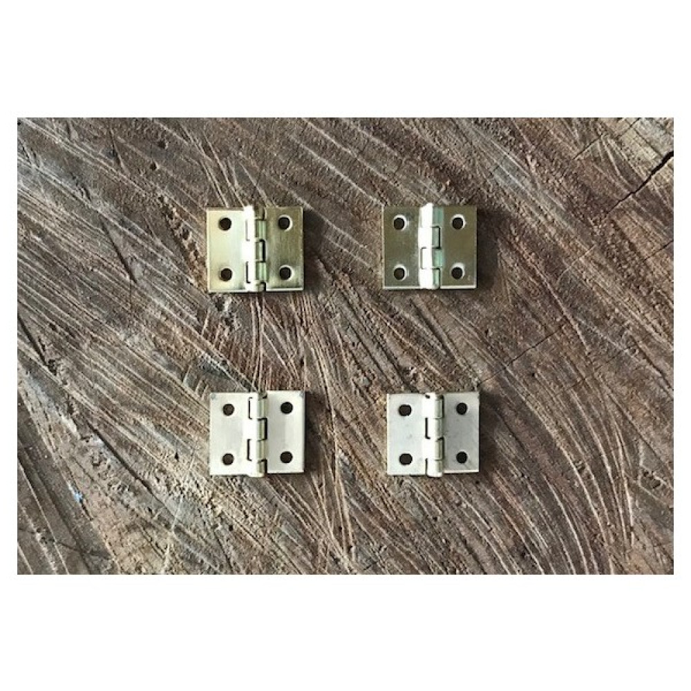 Ars Dekoratif Mini Tavla ve Kutu Menteşe Sarı Renk 12 Adet 10*10 - 10*10MM Nalburiye & Hırdavat Fiyatı
