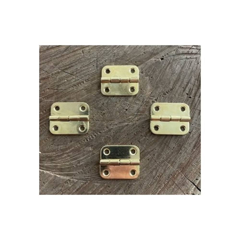 Ars Havşalı Menteşe Gold Sarı Tavla Menteşesi 20*25 Kutu Menteşe 100ADET - 100 ADET - Altın Oto Boyaları Fiyatı