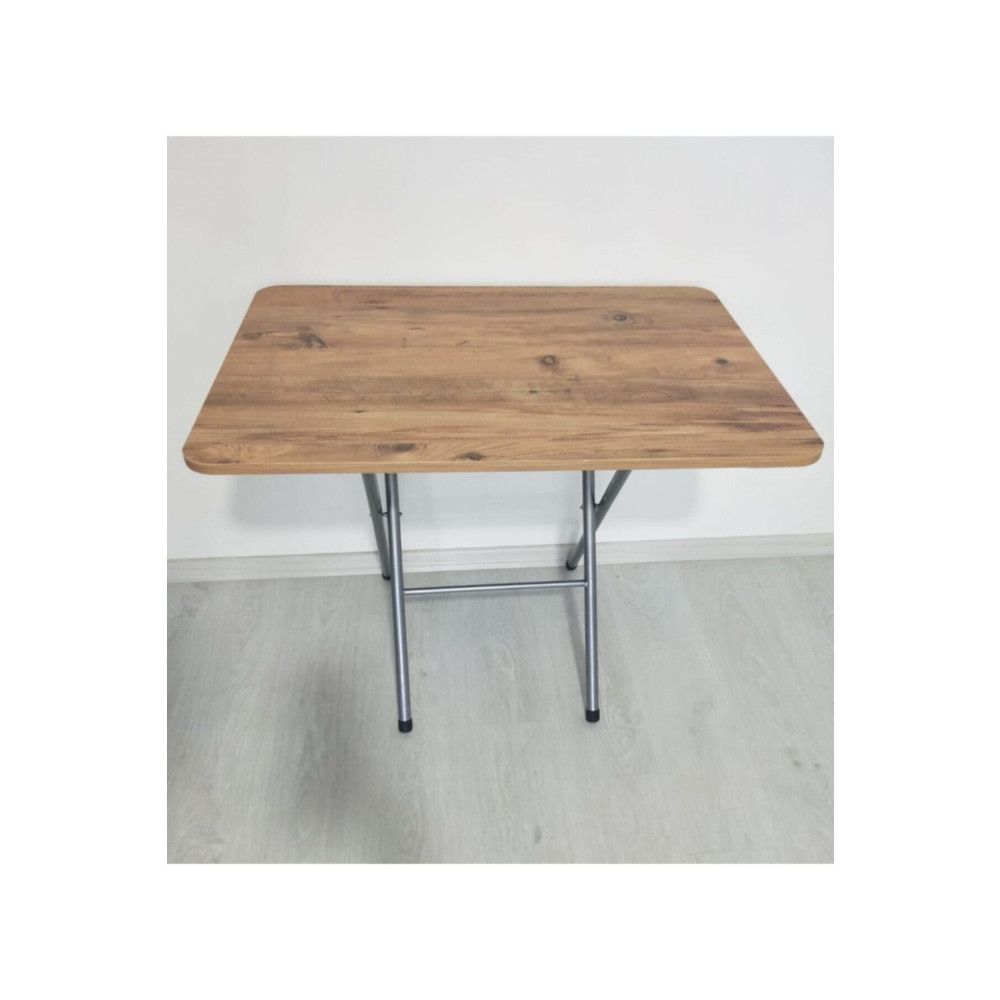 Ars Mrd Desıgn Katlanabilir Atlantik Çam Desenli Mutfak Masası 60x90 Yemek Masası Balkon Masası 60 x 90 Beden Yemek & Mutfak Masası Fiyatı