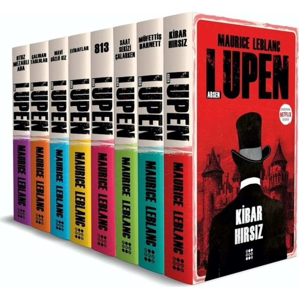 Arsen Lupen (8 Kitap Takım) - Maurice Leblanc Polisiye Fiyatı