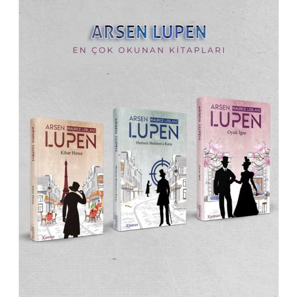 Arsen Lupen Seti ( 3 Kitap ) Roman Fiyatı