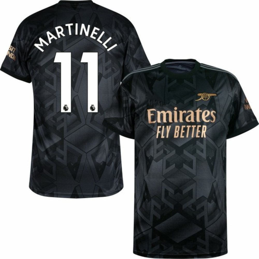 Arsenal 2022/23 Sezonu Gabriel Martinelli Deplasman Forması Futbol Malzemeleri Fiyatı