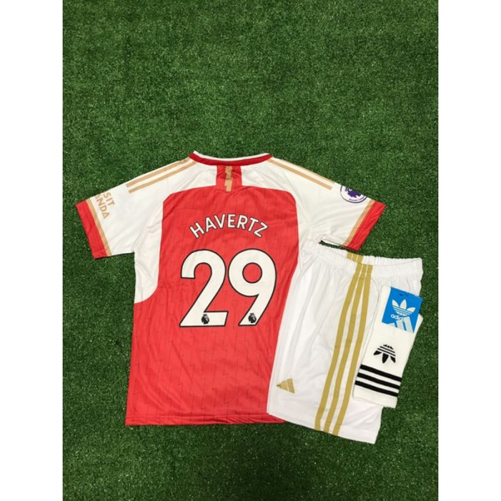 Arsenal 2023/24 Yenisezon Kai Havertz 3lü Çocuk Forması Seti Futbol Malzemeleri Fiyatı