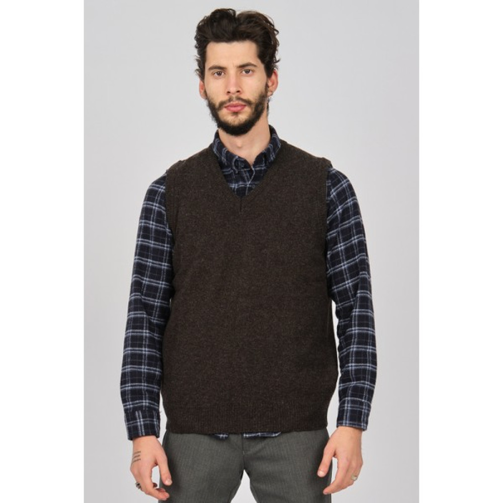 Arslan Arslanlı Erkek Lambswool V Yaka Süveter 0767991 Füme Erkek Kazak & Süveter & Triko Fiyatı