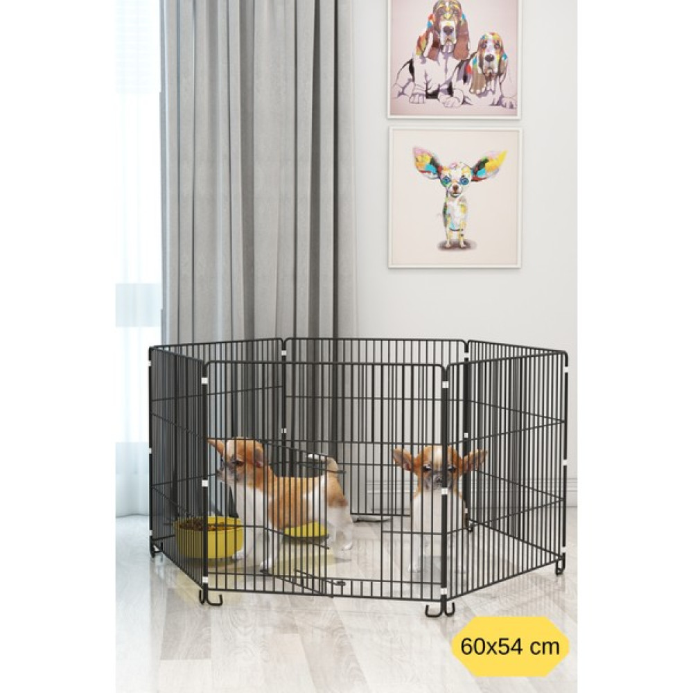 Arspolo Katlanır Metal Köpek Oyun Alanı , Evcil Hayvan Oyun Alanı , Köpek Çiti , Tavşan Çiti 60X54 cm Evcil Hayvan Ürünleri Fiyatı