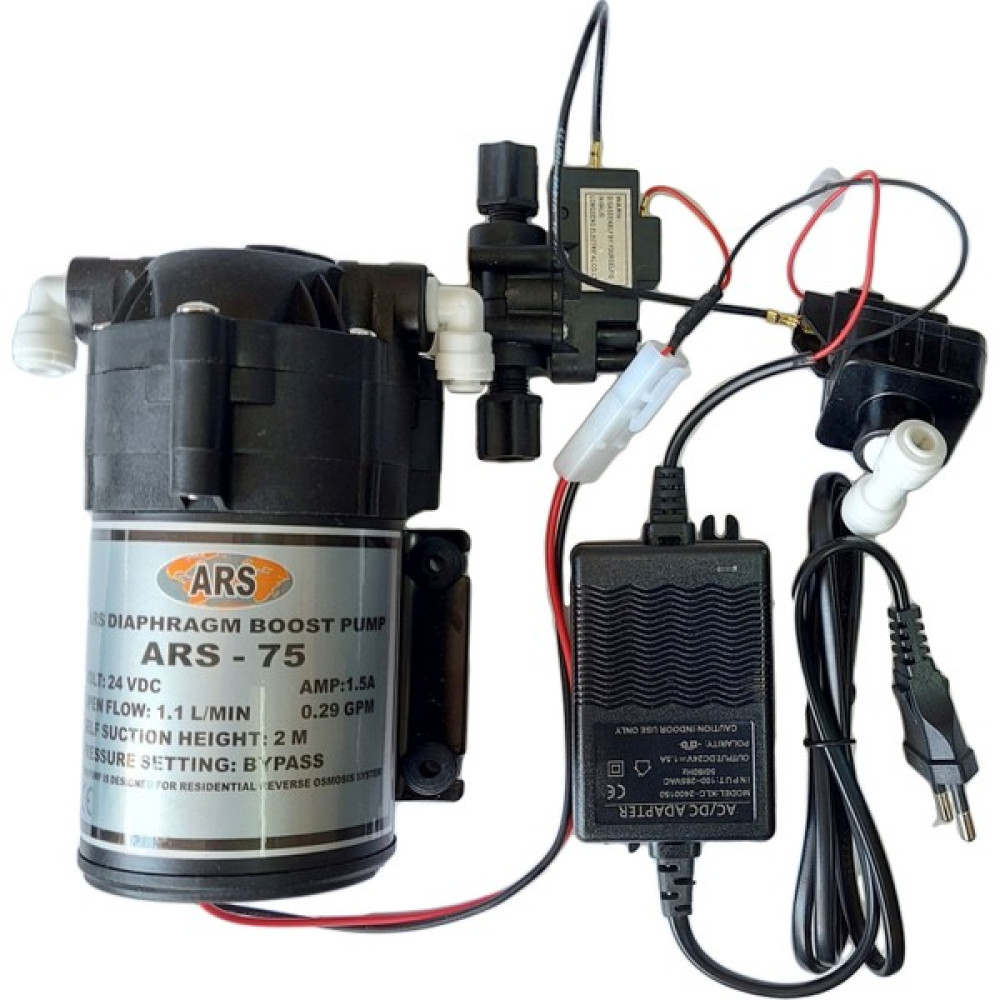Arspure Filter Su Arıtma Cıhazı 75 Gpd Pompa Seti, Elektrik Bağlantılı Dönüşüm Kiti Nalburiye & Hırdavat Fiyatı