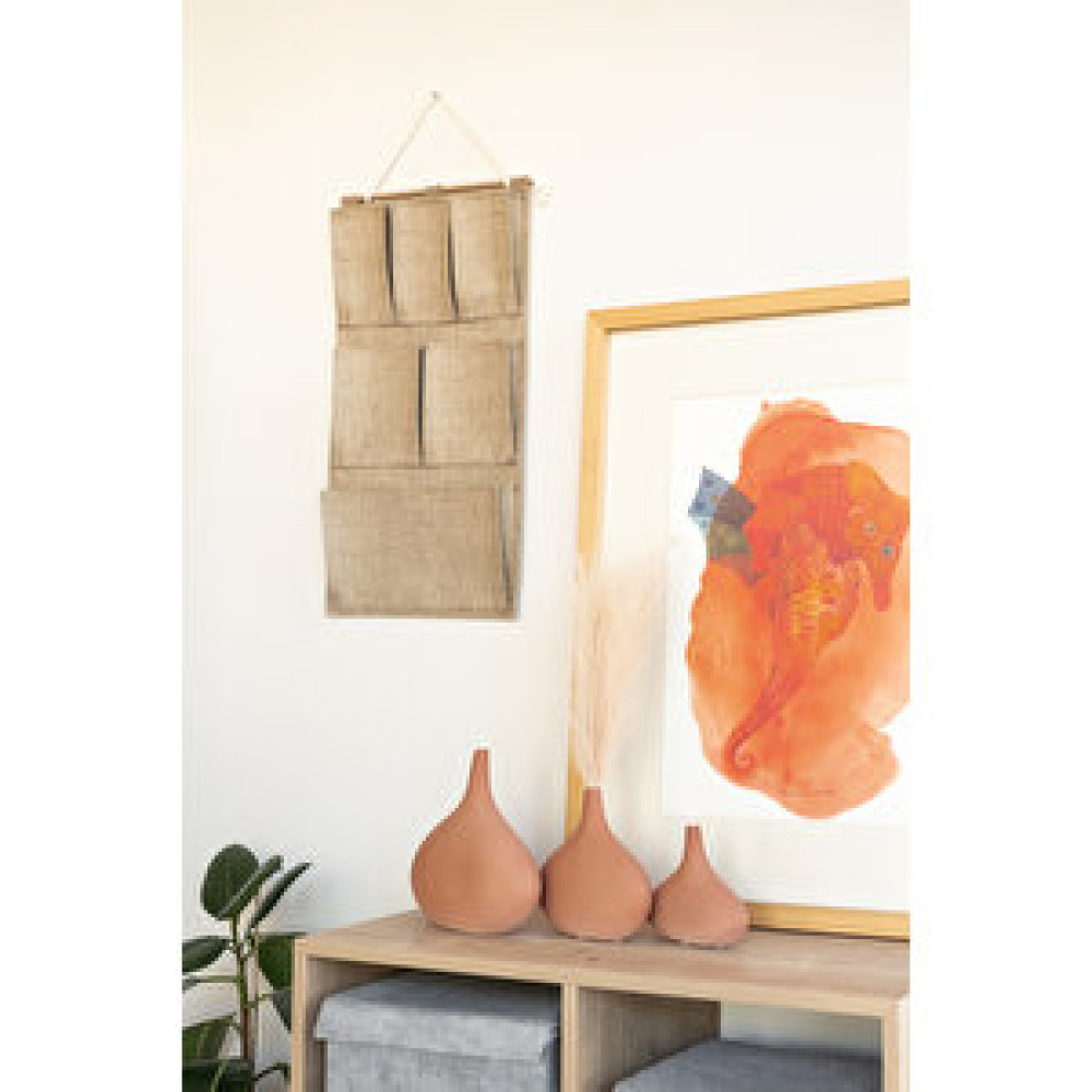 Art Bee Jüt 6 Cepli Çok Amaçlı Askılı Duvar Tipi Dolap İçi Banyo Mutfak Düzenleyici Organizer 35x65 Banyo Aksesuarları Fiyatı