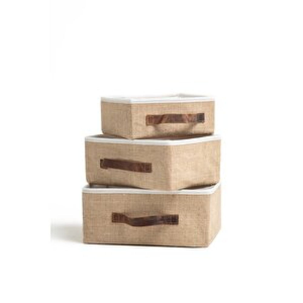 Art Bee Jüt Dolap İçi Organizer Takı, Makyaj, Banyo, Ofis Düzenleyici Saklama Kutusu Organizer 35x26x15 Cm Banyo Aksesuarları Fiyatı
