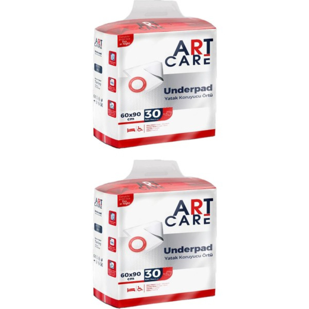 Art Care Yatak Koruyucu Örtü 60 Adet - 60 x 90 cm Alez / Yatak Koruyucu Fiyatı