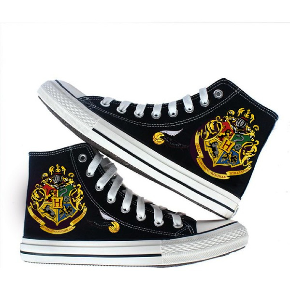 Art Fashion Hogwarts Baskılı Unisex Canvas Ayakkabı Kadın Günlük Ayakkabıları Fiyatı