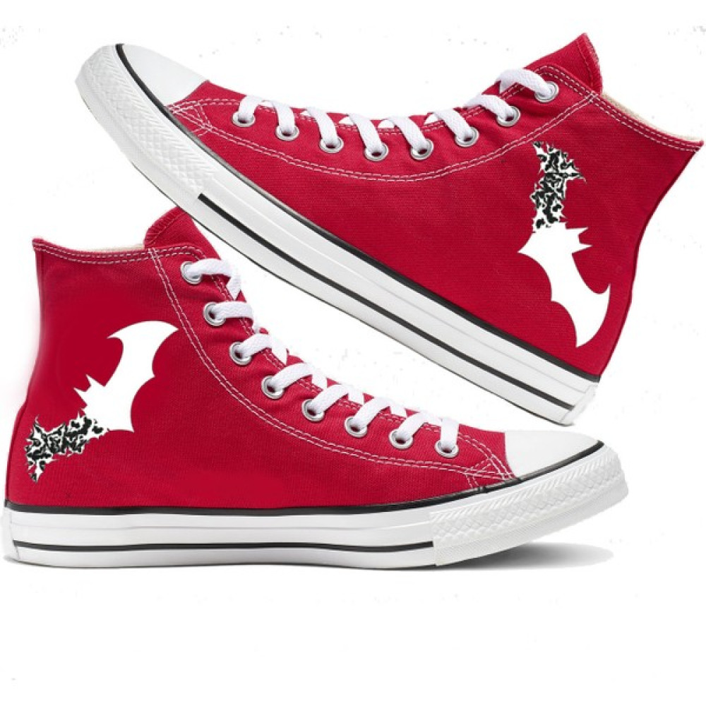 Art Fashion The Bats Baskılı Unisex Canvas Ayakkabı Kadın Günlük Ayakkabıları Fiyatı
