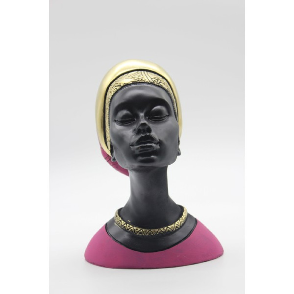 Art Home Afrikalı Kadın Biblo - Pembe Biblo Fiyatı