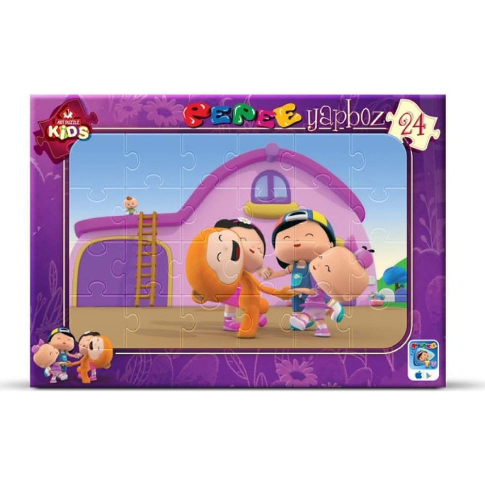 Art Kids Pepee 24 Parça Puzzle/yapboz (Pepe Kutu Kutu Pense Oynuyor) Eğitici Oyuncak Fiyatı