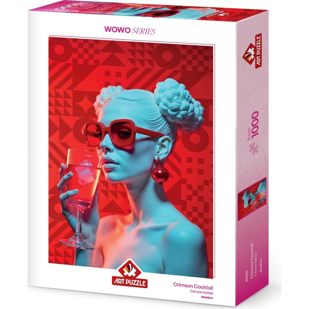 Art Puzzle 1000 Parça Crimson Kokteyl Puzzle Zorluk Seviyesi: Orta, Türkiye Menşeli Anne Bebek Oyuncak Fiyatı